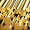 Alloy Brass Round Rod C3600 Yellow Color Brass Brazing Rod