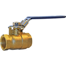 Bronze Ball Valve Two Piece Inline Lever NPT Female C84400 DN 40